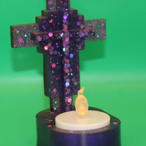 Cross Candle Holder